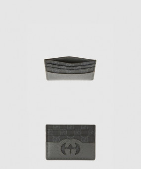 구찌 컷아웃 인터로킹 G 카드지갑 701425