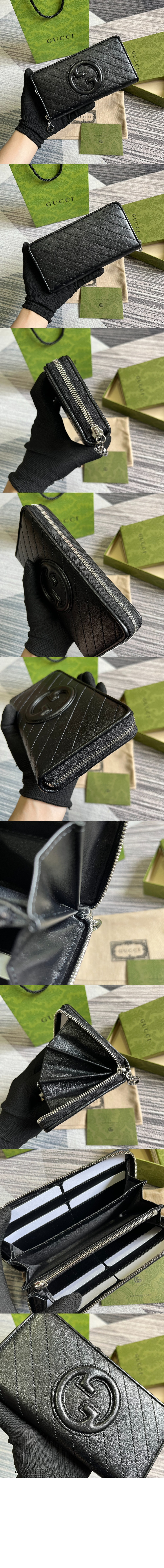 구찌 블론디 지퍼월렛 760312