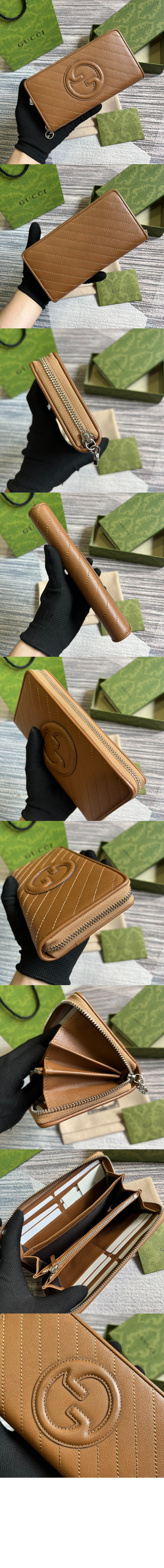 구찌 블론디 지퍼월렛 760312