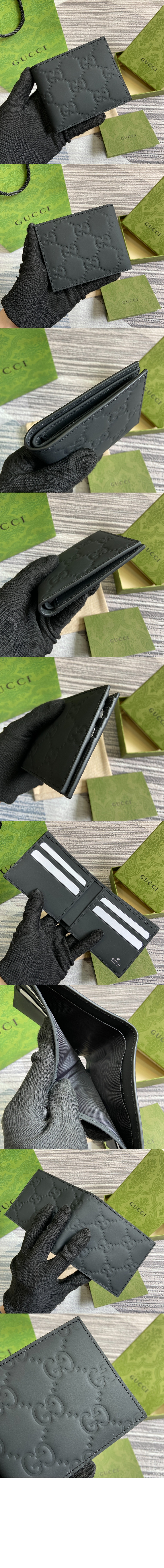 구찌 GG 러버 효과 반지갑 771309