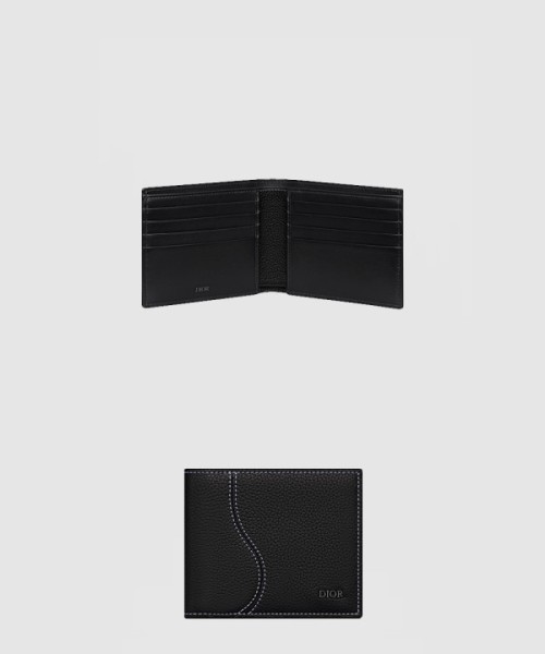 디올 Saddle 2단 카드 지갑 2ADBH