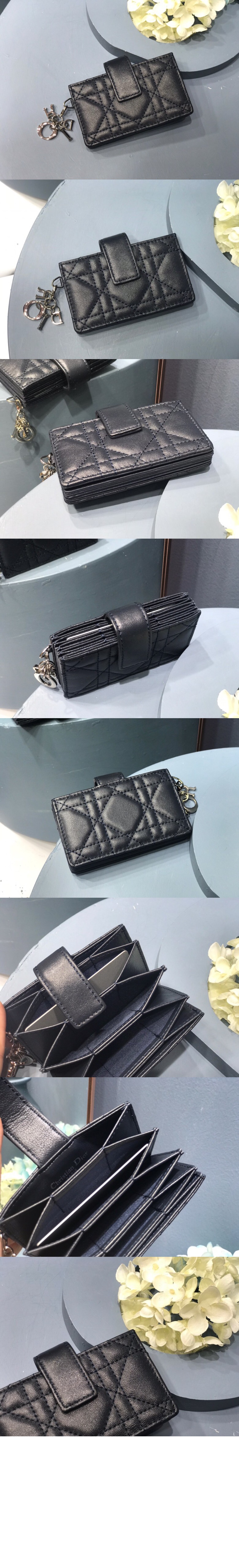 디올 5-포켓 카드지갑 S0074