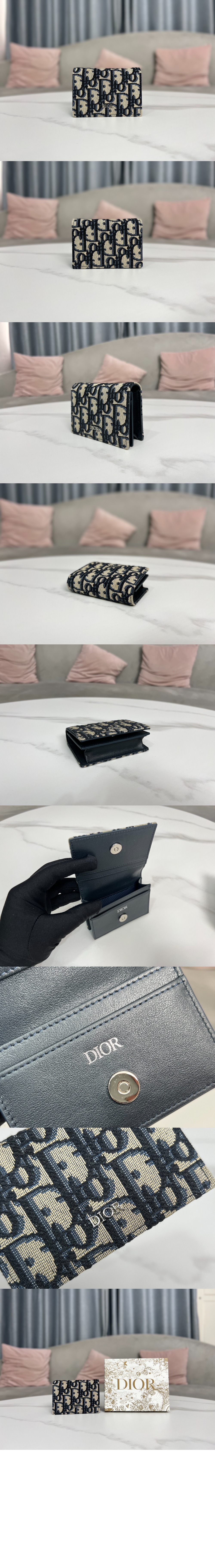 디올 비즈니스 카드지갑 2ESCH