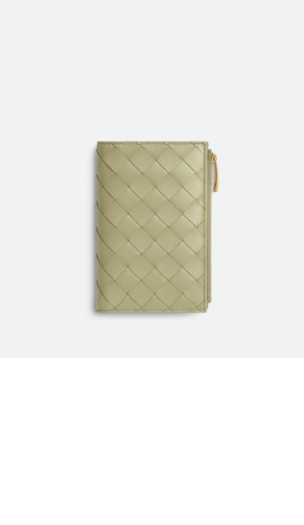 보테가베네타 중형 인트레치아토 양면 지갑 749940