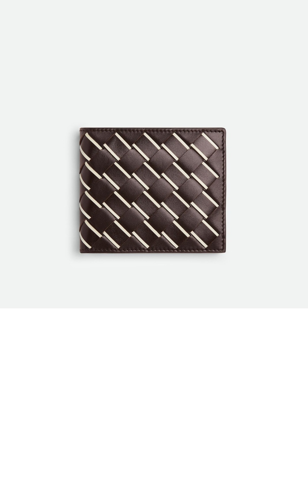 보테가베네타 인트레치아토 스트라이프 반지갑 퐁당 743211