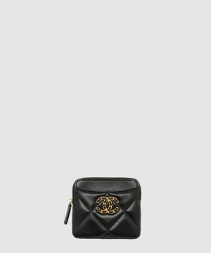 샤넬19 지퍼 동전지갑 AP2086