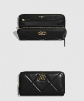 샤넬19 지퍼월렛 AP0946