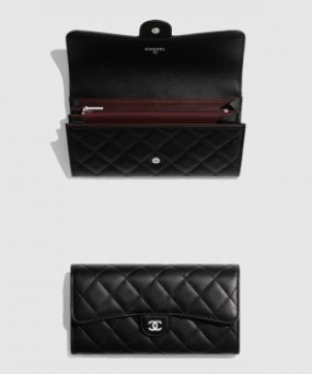 샤넬클래식 플랩 장지갑 AP0241