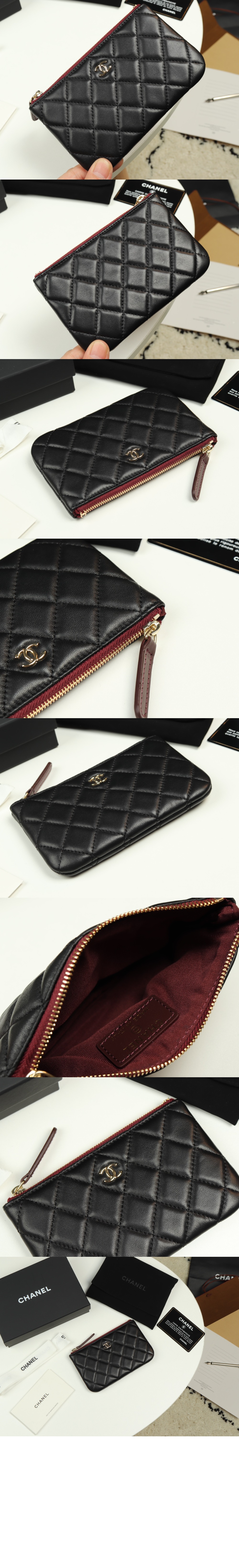 샤넬클래식 코인퍼스 A82365