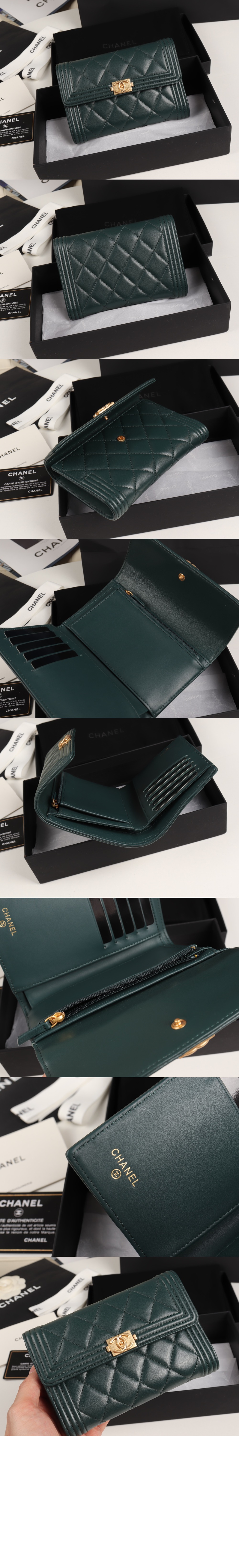 샤넬중지갑 A84302