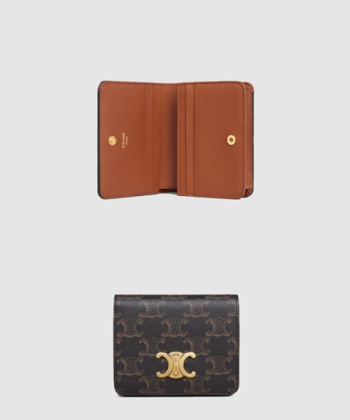 셀린느트리오페 컴팩트 지갑 10K622