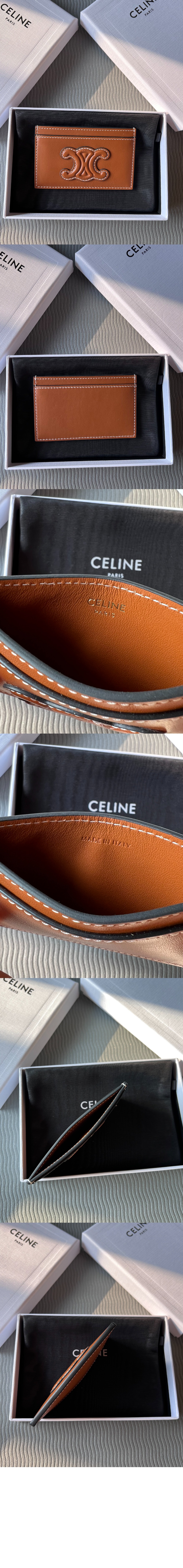 셀린느 퀴르 트리옹프 카드 지갑 10B703