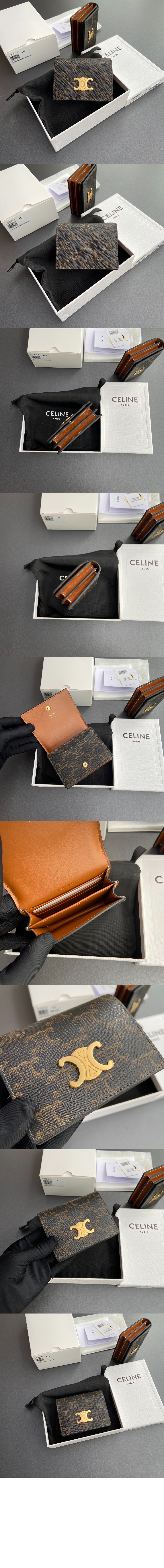 셀린느 셀린느트리옹프 명함 지갑 10M122