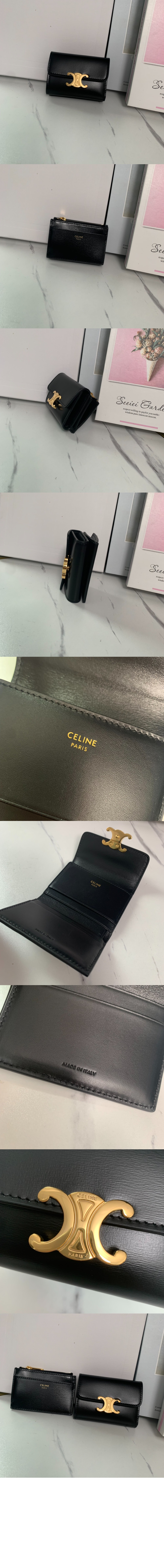 셀린느 컴팩트 반지갑 10I653