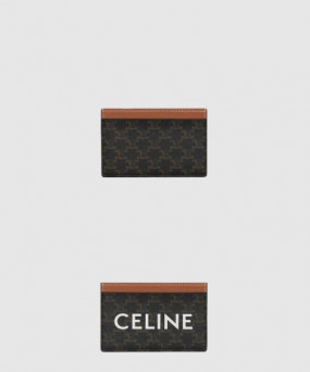 셀린느 캔버스 카드 지갑 10B702