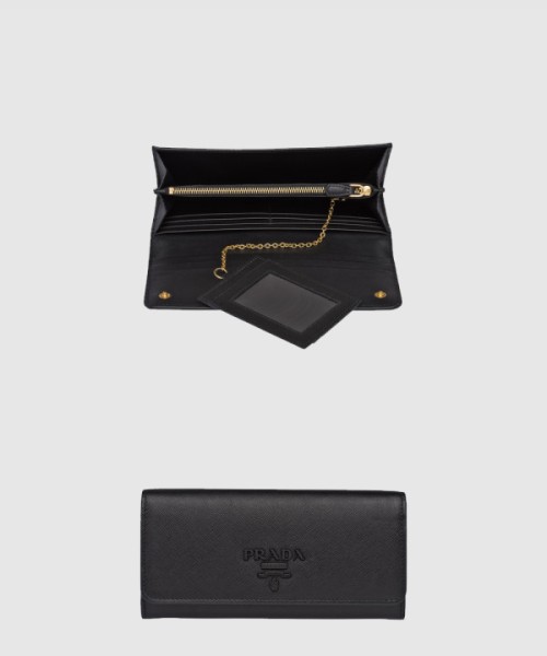 프라다 모노크롬 장지갑 1MH132
